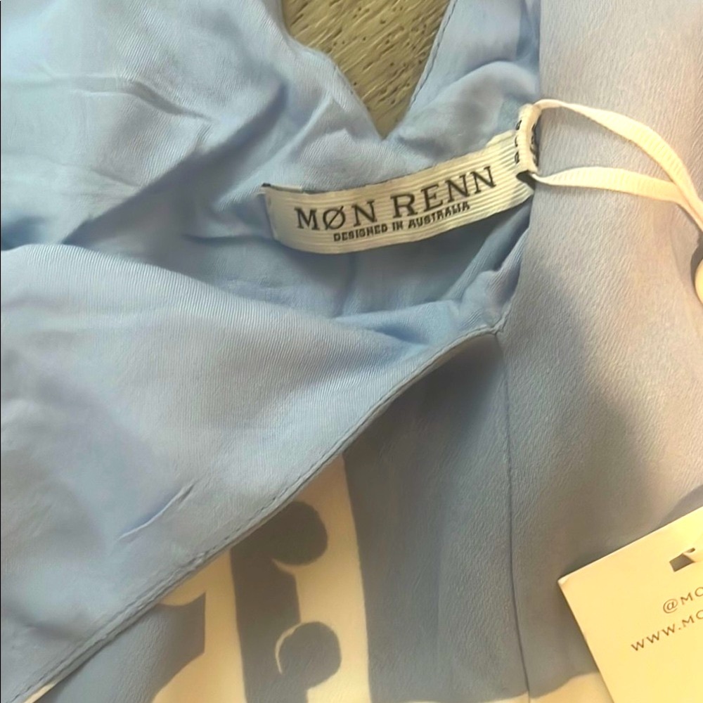 New MON RENN SERAPE MIDI DRESS - Picture 12 of 16